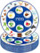 50 PCS Seder Plates for Passover, 9 Inch Renaissance Design Paper Passover Seder Plates, Disposable Pesach Plates for Passover Foods, Deluxe Quality Seder Passover Plates for Party Table Decorations