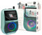 Canta Tu Karaoke PRO 2023 Karaoke Professionale Completo con Microfono Wireless, Display Touch, Connessione Wi-Fi, Effetti Vocali, Luci LED, Batteria Ricaricabile, Voice Changer, Verde