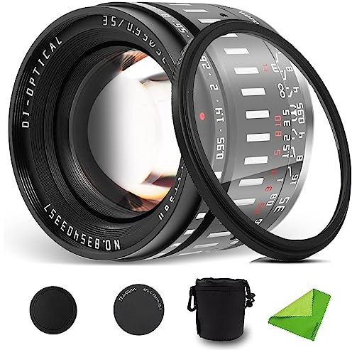TTArtisan 35mm F0.95 APS-C Objektiv mit Großer Blende, Manueller Fokus für Canon RF-Mount Kameras R7 R10 EOS R RP R5 R5C R6 R6II