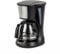 GEEPAS 750ml Filter Coffee Machine | Fast Brewing 600W Coffee Maker for Instant Coffee, Espresso, Macchiato & More | Keep Warm & Anti-Drip Function Reusable Nylon Filter, Black