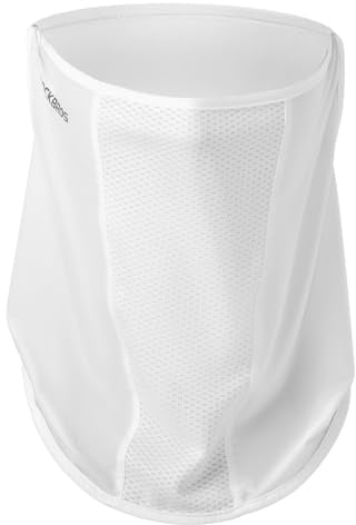 ROCKBROS Sommer Halbe Sturmhaube Kühlung Balaclava Multifunktionstuch Schnelltrocknende Atmungsaktive Gesichtsmaske Damen/Herren Mundschutz für Outdoor Radfahren, Laufen, Wandern