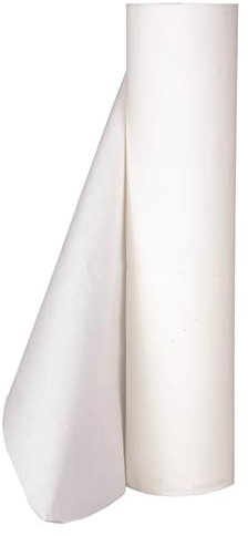 ABENA Couch-Rolle, 50 m x 50 cm, Bettrolle geeignet für Schönheitsbett und Massageliegenbezug, weiße Premium-Rolle, zur Verwendung als Einweg-Bettlaken für Couchrollen, 1 Stück