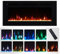 FlameKo Winslow 92cm/36 3 in 1 Electric Fireplace, Freestanding, Wall Mounted, Recessed, 9 Colours Flame Effect, Touch Button, TV Media Wall，Heater 1000W-2000W, Remote Control