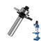 Milling Cutter, Drill Press Bits, Carbide Indexable Tools, R8 Shank, Cutting Diameter, Durable Machine Accessories, Ideal For Milling Machine, Size 1 Inch, Silver, Set Of 2