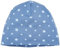 maximo Jungen Beanie, Short Mütze, Mehrfarbig (Chinablau-Zartblau-Sterne 86), 51
