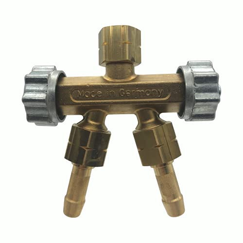 KAYSER Doppelabzweigventil Acetylen