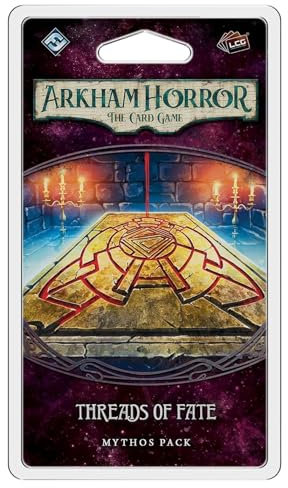 Fantasy Flight Games, Arkham Horror The Card Game: Mythos Pack - 3.1. Threads of Fate, Card Game, Ages 14+, 1 to 4 Players, 60 to 120 Minutes Playing Time
