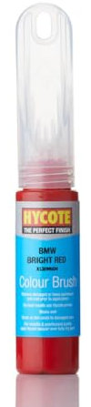 Hycote Brush and Scratch Repair Nib Touch Up Paint, BMW Bright Red Primer, 12.5 ml