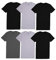 Fruit of the Loom Men's Pocket T-shirt Multipack Underwear, Undershirt - 6 Pack Black/Grey, L UK