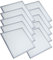 Trango 10er Pack 3000PL LED Deckenpanel 40 Watt 3000K warmweiß *LEO* 62x62cm 3200 Lumen - Büroleuchte, Deckenlampe, Deckenleuchte, Rasterleuchte, Einbau-Deckenleuchte, Odenwalddecke, Büro-Deckenpanel