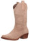 Elara Damen Cowboy Stiefel Biker Boots Chunkyrayan 301-A32S Nude Suede-38