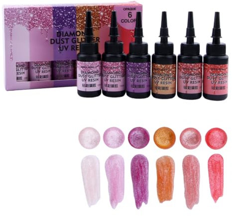 Alcohol Ink Set Alkohol Tinte zur Epoxidharz, Malerei, Harz Kunst, Petrischalen Herstellung - Konzentrierter Harztinte Alkoholtinte Farbe für Untersetzer, Becher Herstellung, Malen