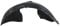 Kotflügel Radhausschale Links Kompatibel mit VW Golf Plus V 5M1 521 5 1K1 2003-2009 von Autoteile Gocht