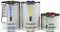 MG PRIME Autolack Dose Set für Fiat 249 Bianco Ducato/Blanc Gelato Basislack 2K Klarlack Härter spritzfertig 2,5L