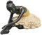 ETC dekorative Dekofigur Ballerina mit Tütü stehend oder sitzend (Ballerina sitzend)