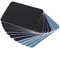 Atyhao 12Pcs Iron on Jean Patches, Back Adhesive Denim Patches Clothing Repair Patch Kit for Mending Fix Couch Pants Pockets Holes Knees Elbow