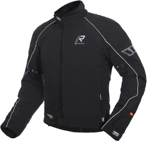 Rukka Comfo-R GTX Motorrad Textiljacke, schwarz/silber, 62