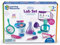 Learning Resources Coffret Laboratoire Scientifique Primaire Rose Kit 10 Expériences STEM Enfants Maternelle Dès 3 Ans Verrerie Loupe Entonnoir Pipette Découverte Motricité Fine