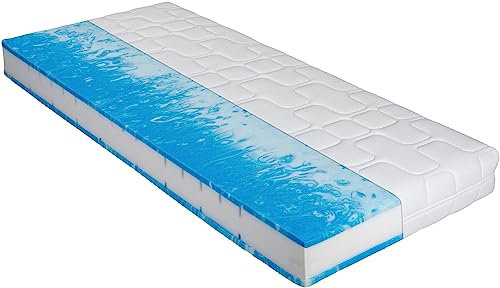 Beco Kaltschaummatratze Duo Gel Comfort, Testurteil SEHR GUT (1,3)* 20cm ergonomische Komforthöhe, Größe:140 x 200 cm, Härtegrad:H3 (80 kg - 120 kg)