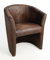 Design Cocktailsessel Antik Braun Sessel Clubsessel Loungesessel Club Möbel Bürosessel Praxismöbel Lederlook Neu !!