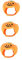 Warmhm 3 Stk Halloween-Haustierhut Halloween-Hundekostüm kleine Hunde-Outfits Hund Kürbis Katze-Kürbis-Hut Hüte kleidung Halloween-Party-Haustierhut Halloween-Kürbishut Haustier Hut