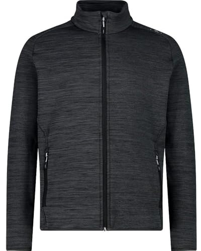CMP - Man Jacket, Blei Mel-Schwarz, 56