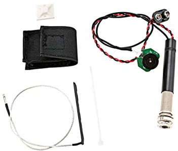 UPKOCH De Guitare Acoustique Gmb366 En Cuivre Pour Guitare Folk Installation Facile Alimentation Pour Prise De Son