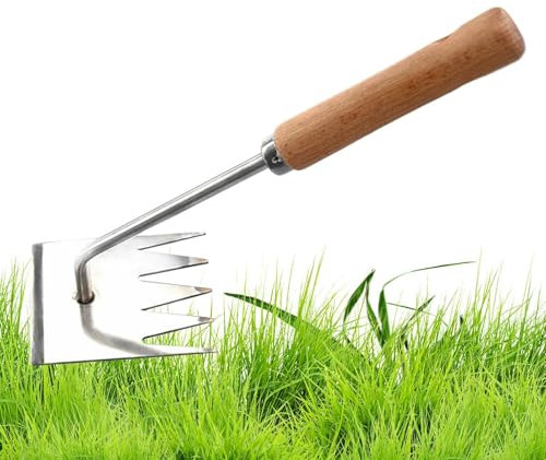 Emporteur d', outil d'attracteur | Stand-up Grass Weeder Manual Tool avec poignée | Aide au jardinage pour cour, plantation de légumes, serre, soins de pelouse