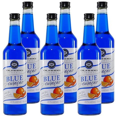 Olando Blue Curacao Likör (6 x 0,7L)
