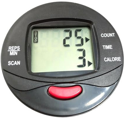 Oshhni Stepper -Zähler mit digitalem Display Teil Leichtes Ersatz -Stepper -Messung für Männer Home Erwachsene Übung