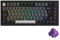 Akko 5075B Plus VIA Kabellose Tastatur, 3-Modus 75% ISO-Layout, Gaming-Tastatur, Hot-Swap-fähig, RGB, Cherry-PBT-Tasten mit Dichtung, Drehknopf für Win/Mac (Schwarz-Silber, V3-Lila)