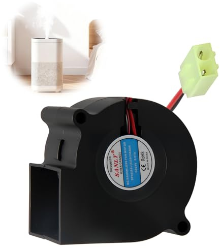 1PC Fire Fan Motor for SF6028SL(R) Models 24V DC 0.07A Electric Fire Fan Brushless Motor Unit DNV20AB for Humidifier Air Purifier Refrigerator Fan Fireplace for Optimyst Retail Inset Chrome RTOPI20CH