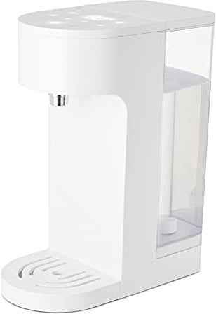 Yum Asia Oyu Digital Instant Hot Water Dispenser with white 'Hidden Under' LED touch display, 4 Litre capacity, Ecoboil, InstaHEAT technology, 220-240V UK/EU Power