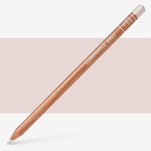 Caran d'Ache Luminance Colour Pencil Artist Farbstifte Bleistift/ 3 Stück/Pack - Farbe: 581 Pink White (6901.581)