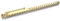 Swarovski Damen-Kugelschreiber Metall Swarovski-Kristall One Size Gelb 32021006