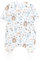 TupTam Baby Schlafsack mit Beinen und Ärmeln OEKO-TEX zertifizierte Materialien, Winterschlafsack 2,5 TOG Unisex, Farbe: Igel Hase Beige Mineralgrün, Größe: 104-110