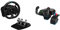 Logitech G923 Racing Wheel and Pedals - Black & Saitek PRO Flight Yoke System, Professional Simulation Yoke and Throttle Quadrant, 3 Modes, 75 Programmable Controls, Black