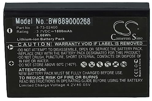 vhbw batteria compatibile con Maico Interacoustics TCallisto, Titan strumentazione medica (1800mAh, 3,7V, Li-Ion)