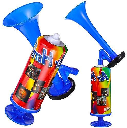 Sosoport 2 STK Fan Jubelt Hupe Fans Jubeln Horn Handlufthupe Luftblashörner Marine-lufthorn Blashorn-megafon Lufthupen-krachmacher Feier-lufthorn Lufthupe Für Boote Handhaben Hand Drücken