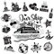 25th Anniversary Cruise Door Magnets Decorations, Black Silver Happy 25th Anniversary Cruise Ship Door Decor Magnetic for Married in 2000 Men Women Wedding Party Refrigerator Fridge Car Kitchen Garage