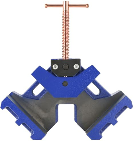 DASBET Cast Iron Welders Angle Clamp - Heavy Duty Two Axis Welding Clamp