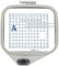 Sew Tech Stickrahmen A für Janome MC 350E 300E 9500 9700 10000 10001 Memory Craft Bernina DECO330 340 Elna 820 8200 8300 8600 usw. (110 x 126 mm)