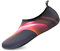 Teemie Badeschuhe Herren Damen Wasserschuhe Unisex Schwimmschuhe Strandschuhe Schnell Trocknend Aquaschuhe Breathable Surfschuhe für Pool Beach AuroraRot 38/39