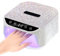 SUILU UV Light for Nails, Rechargeable Diamond LED Nail Dryer with 4 Timer Setting,Professional Quick Dry Curing Lamp,Touch Control & Auto Sensor, Fast Nail Light Curing Lamp for Salon & Home