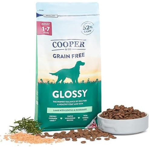 Cooper & Co Glossy Lamb with Lentils and Rosemary Dog Food 1.5kg