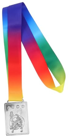 VANZACK Judo Medaille aus Zinklegierung für Schulwettkämpfe und Kinder | Silberfarben, Vielseitig Einsetzbar, Sorgfältige Verarbeitung, Markantes Erscheinungsbild, für Schule und Training