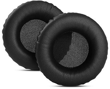 1 paio di cuscinetti auricolari per cuffie Sony MDR-V700DJ V700, cuscinetti neri (nero)