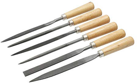 Jeu de limes 6 pièces 160 mm FSK