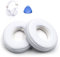 Cuscinetti Auricolari di Ricambio per Beats Solo 2 & 3 Wireless On-Ear Cuffia Cuscino Auricolari Professionali Con pelle e proteina memory foam (Bianco)