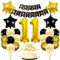 11 Geburtstag Deko Junge Mädchen Luftballon 11.geburtstag Deko Schwarz Gold Geburtstagsdeko 11 Jahre Mann 11 Luftballon Gold 11 Jahre Geburtstagdeko Mann Deko 11 Geburtstag Mädchen Junge Luftballons